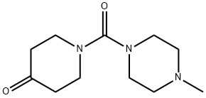 4-Piperidinone,1-[(4-methyl-1-piperazinyl)carbonyl]-(9CI) Structure