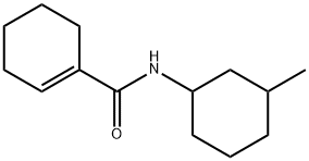 1-Cyclohexene-1-carboxamide,N-3-methylcyclohexyl-(5CI) Structure