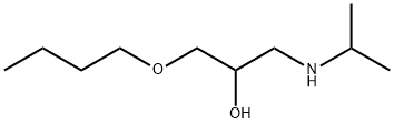 Isopropylamino-3 butoxy-1 propanol-2 [French] Structure