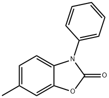 2(3H)-Benzoxazolone,6-methyl-3-phenyl-(9CI) Structure
