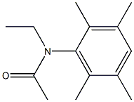 Acetanilide, 4-amino-N-ethyl-2,3,5,6-tetramethyl- (5CI) 구조식 이미지
