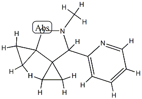 7-Oxa-8-azadispiro[2.0.2.3]nonane,8-methyl-9-(2-pyridinyl)-(9CI) Structure