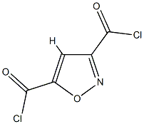 3,5-이속사졸디카르보닐디클로라이드(9CI) 구조식 이미지