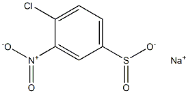 4-Chloro-3-nitrobenzenesulfinic acid sodium salt 구조식 이미지