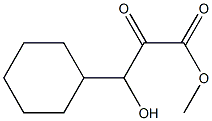 Cyclohexanepropanoic acid, -ba--hydroxy--alpha--oxo-, methyl ester (9CI) Structure