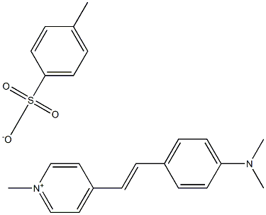 TRANS-4-(4-(DIMETHYLAMINO)STYRYL)-1-ME-& Structure