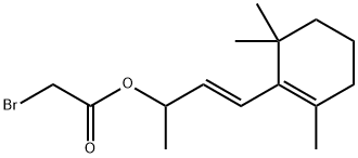 beta-ionylbromoacetate Structure