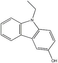 9H-카르바졸-3-올,9-에틸-(9CI) 구조식 이미지