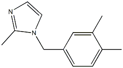 1H-Imidazole,1-[(3,4-dimethylphenyl)methyl]-2-methyl-(9CI) 구조식 이미지