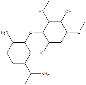 1-deamino-2-deoxyfortimicin B Structure