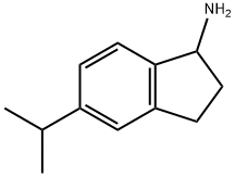 1H-Inden-1-amine,2,3-dihydro-5-(1-methylethyl)-(9CI) Structure