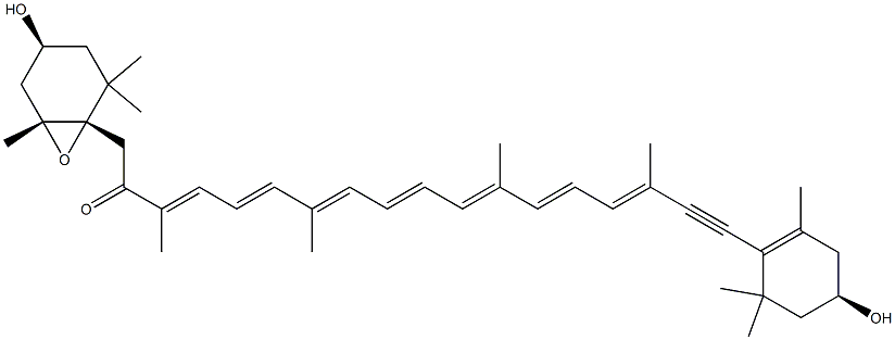 halocynthiaxanthin 구조식 이미지