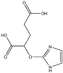 2-oxoglutaric acid, compound with 1H-imidazole (1:1) Structure