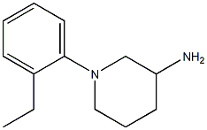 3-Piperidinamine,N-(2-ethylphenyl)-(9CI) Structure