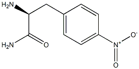 (αS)-α-Amino-4-nitrobenzenepropanamide Structure