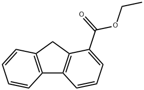 ethyl 9H-fluorene-1-carboxylate 구조식 이미지