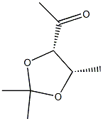 L-erythro-2-Pentulose, 1,5-dideoxy-3,4-O-(1-methylethylidene)- (9CI) Structure