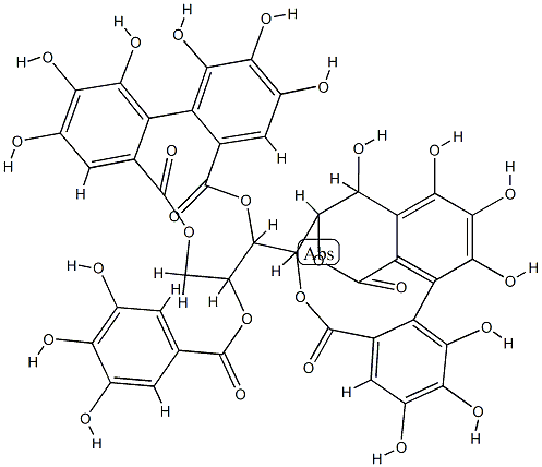 STACHYURIN 구조식 이미지