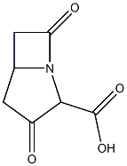 1-Azabicyclo[3.2.0]heptane-2-carboxylicacid,3,7-dioxo-(9CI) 구조식 이미지