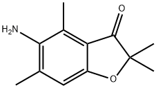 3(2H)-Benzofuranone,5-amino-2,2,4,6-tetramethyl-(9CI) Structure