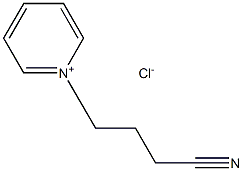 1-(3-Cyanopropyl)pyridinium  chloride Structure