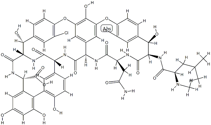 VancoMycin Aglycon Structure