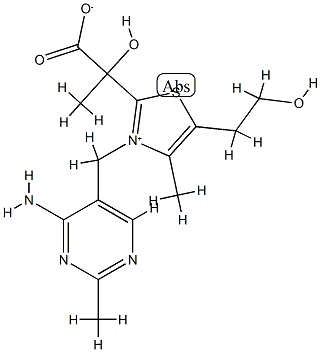 alpha-lactylthiamine Structure