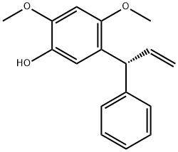 (+)-Dalbergiphenol 구조식 이미지