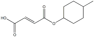 1-(4-Methylcyclohexyl) (2Z)-2-butenedioate 구조식 이미지