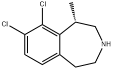 1H-?3-?Benzazepine, 8,?9-?dichloro-?2,?3,?4,?5-?tetrahydro-?1-?methyl-?, (1S)?- Structure