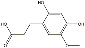 멜릴로트산,4-히드록시-5-메톡시- 구조식 이미지