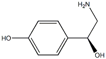 (αS)-α-(Aminomethyl)-4-hydroxybenzenemethanol 구조식 이미지