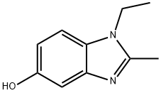 1H-Benzimidazol-5-ol,1-ethyl-2-methyl-(9CI) Structure