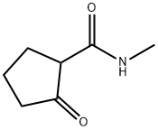 Cyclopentanecarboxamide, N-methyl-2-oxo- (6CI,9CI) 구조식 이미지
