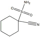 Cyclohexanesulfonamide,1-cyano-(9CI) 구조식 이미지