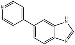 1H-Benzimidazole,5-(4-pyridinyl)-(9CI) 구조식 이미지