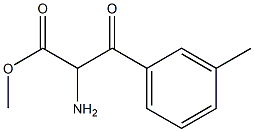 Phenylalanine, 3-methyl-ba-oxo-, methyl ester (9CI) Structure