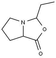 1H,3H-Pyrrolo[1,2-c]oxazol-1-one,3-ethyltetrahydro-(9CI) 구조식 이미지