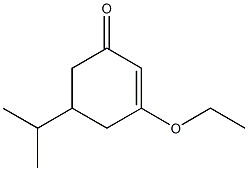 2-Cyclohexen-1-one,3-ethoxy-5-(1-methylethyl)-(9CI) Structure