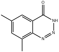 1,2,3-Benzotriazin-4(1H)-one,6,8-dimethyl-(9CI) 구조식 이미지
