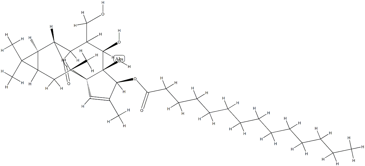 3-O-Tetradecanoylingenol 구조식 이미지