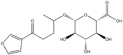 ipomeanol 4-glucuronide 구조식 이미지