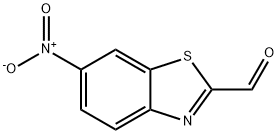 2-Benzothiazolecarboxaldehyde,6-nitro-(7CI,8CI,9CI) 구조식 이미지