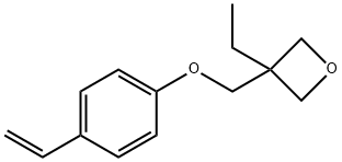 Oxetane, 3-?[(4-?ethenylphenoxy)?methyl]?-?3-?ethyl- 구조식 이미지