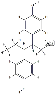 Bromonorhexestrol Structure