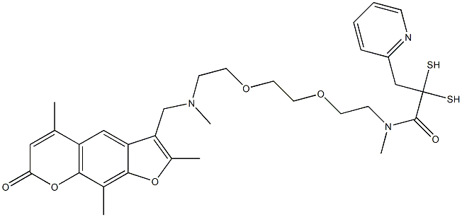 2-pyridyldithioethylmethylamidodiethoxyethane methylaminomethyltrimethylpsoralen Structure