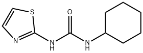 N-cyclohexyl-N'-(1,3-thiazol-2-yl)urea Structure