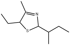 CIS- AND TRANS-5-ETHYL-2,5-DIHYDRO-4-METHYL-2-(1-METHYLPROPYL)-THIAZOLE Structure