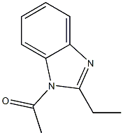 1H-Benzimidazole,1-acetyl-2-ethyl-(9CI) Structure