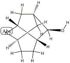 2,6-Methanocyclopenta[b]thiopyran-5-ol,octahydro-,(2-alpha-,4a-bta-,5-bta-,6-alpha-,7a-bta-)-(9CI) 구조식 이미지